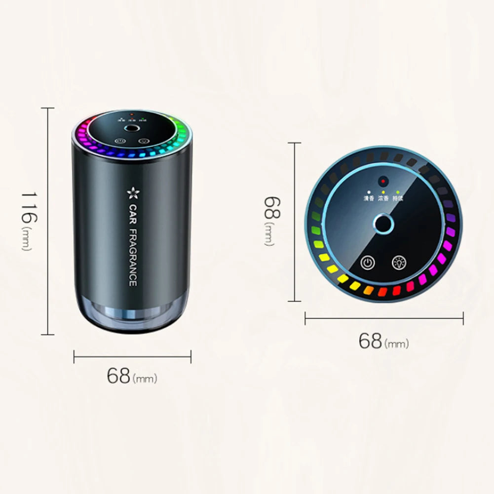 Akıllı Araç Hava Ferahlatıcısı 🌟 | Şarj Edilebilir Pil 🔋 | Büyüleyici Yıldızlı Işık Projeksiyonu ✨ | Ayarlanabilir Koku Yoğunluğu 🌸