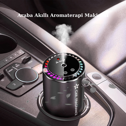 Akıllı Araç Hava Ferahlatıcısı 🌟 | Şarj Edilebilir Pil 🔋 | Büyüleyici Yıldızlı Işık Projeksiyonu ✨ | Ayarlanabilir Koku Yoğunluğu 🌸