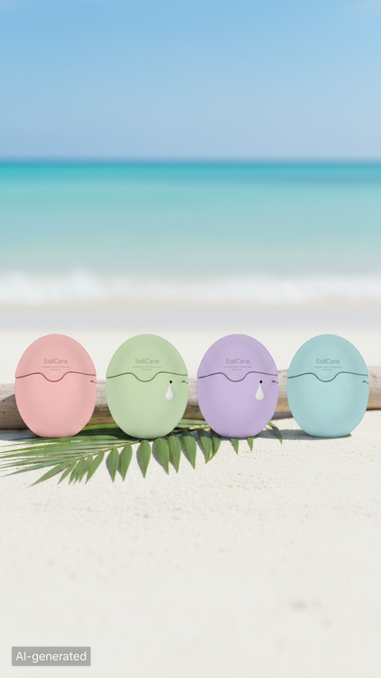 SolCare - Refillable Lotion & Sunscreen Applicator