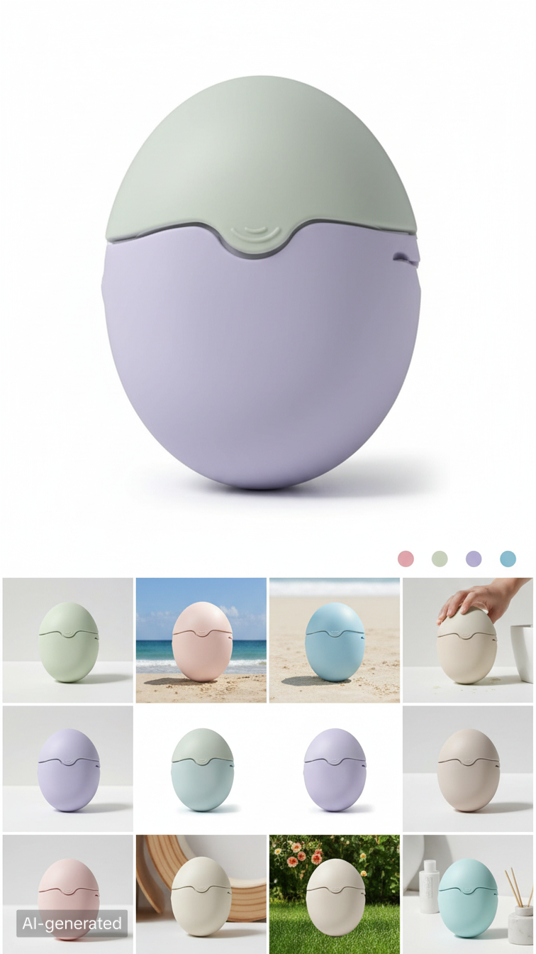 SolCare - Refillable Lotion & Sunscreen Applicator