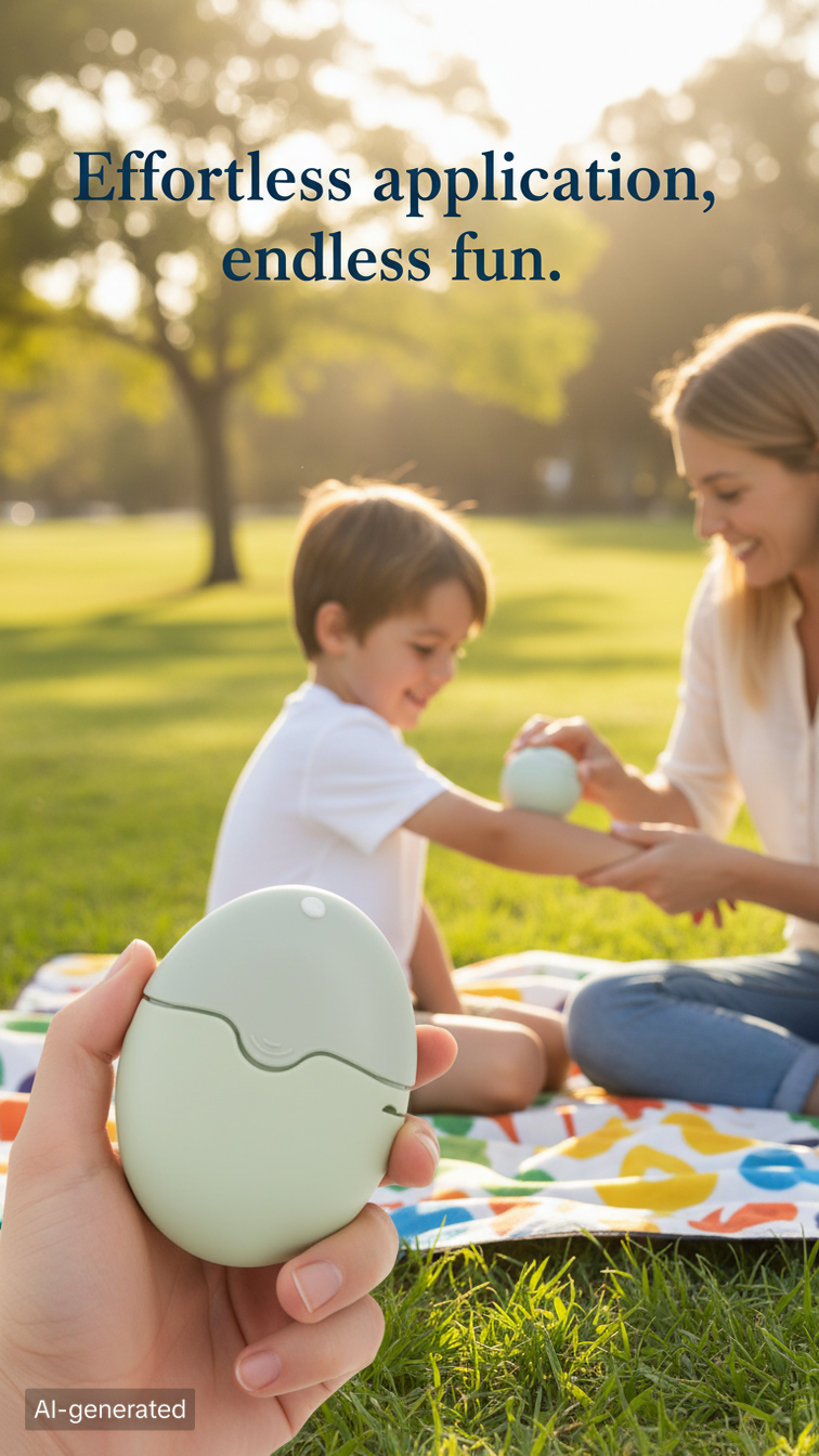 SolCare - Refillable Lotion & Sunscreen Applicator