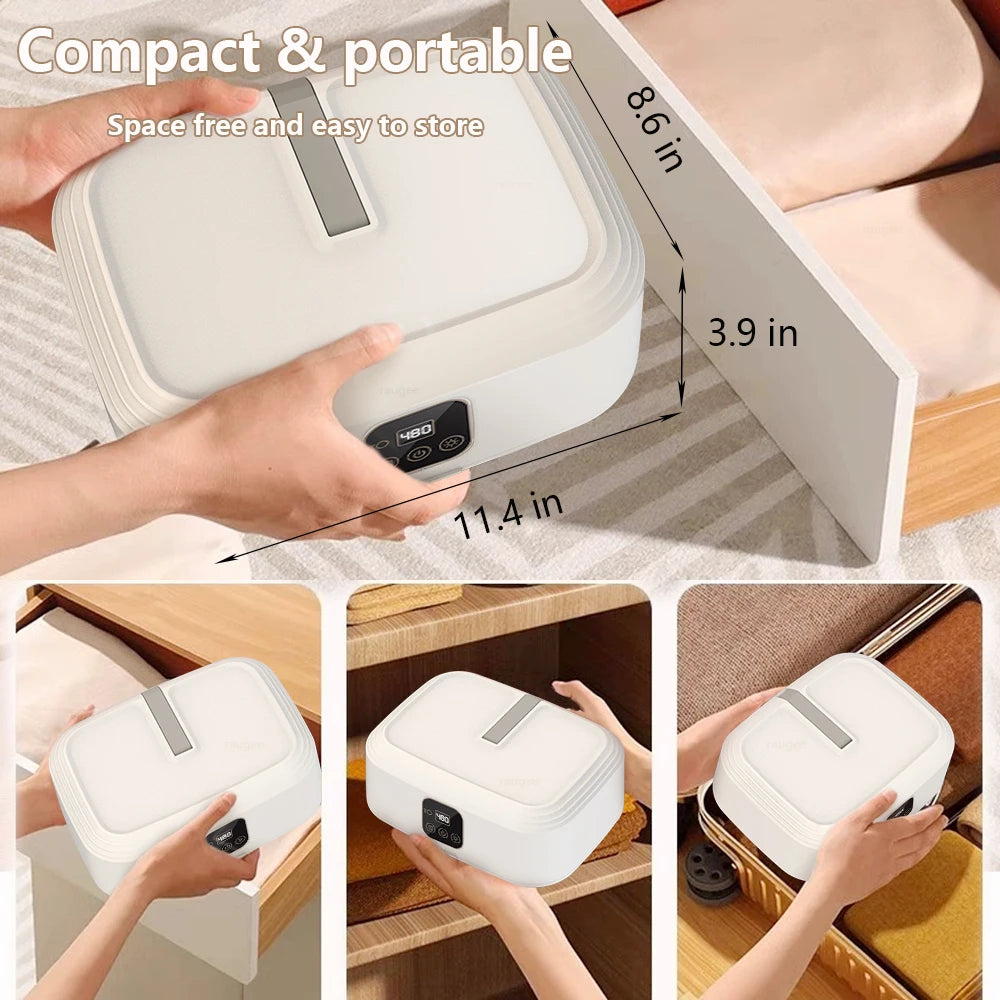 👉 Taşınabilir Kıyafet Kurutucu 🌬️⚡ | Elektrikli Katlanabilir Çamaşır Kurutma Makinesi 👕🧦 | UV Sterilizasyon 🌟🦠 | Pratik & Katlanabilir Tasarım 🧳✨