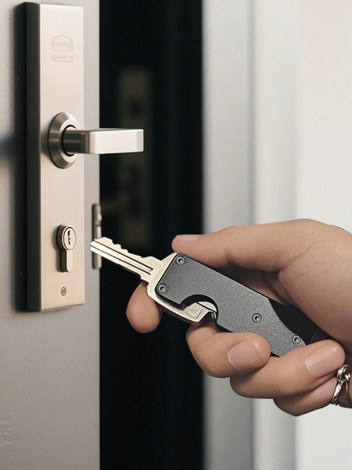 PUMIRE Key Organizer — Apple Find My Compatible, Holds 2-6 Keys