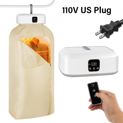 👉 Taşınabilir Kıyafet Kurutucu 🌬️⚡ | Elektrikli Katlanabilir Çamaşır Kurutma Makinesi 👕🧦 | UV Sterilizasyon 🌟🦠 | Pratik & Katlanabilir Tasarım 🧳✨