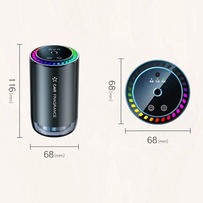 Akıllı Araç Hava Ferahlatıcısı 🌟 | Şarj Edilebilir Pil 🔋 | Büyüleyici Yıldızlı Işık Projeksiyonu ✨ | Ayarlanabilir Koku Yoğunluğu 🌸