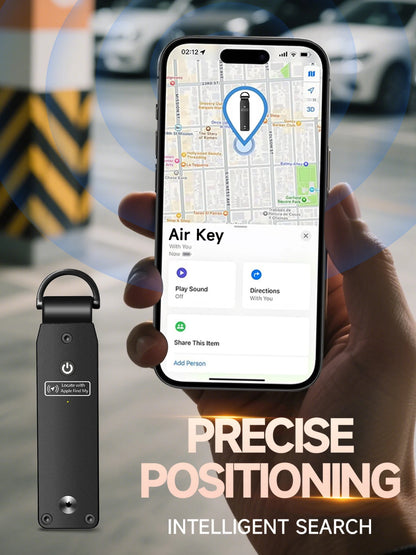 PUMIRE Key Organizer — Apple Find My Compatible, Holds 2-6 Keys